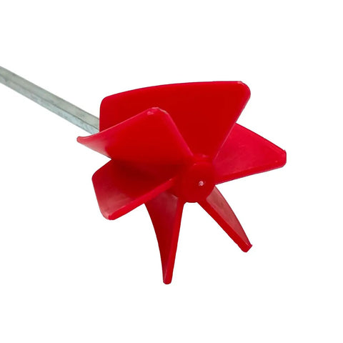 Paint Mixer Drill Attachment Helix Mixer For One Gallon Of Paint Epoxy Resin Silicone With Even Flow Stirrer Paddle