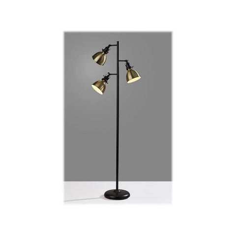 Alden Tree Lamp With Antique Bronze Finish And Brass Accents For That Old School Vibe Adjustable Shades On Decorative Joints Easy