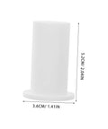 Awesome LIFKOME Silicone Wall Hole Plugs Cover Grommets For Cable Routing With Easy Install Antenna Protectors Keep Wiring Super Neat And Tidy Like A Pro. White silicone wall hole plug, 5.2cm x 3.6cm
