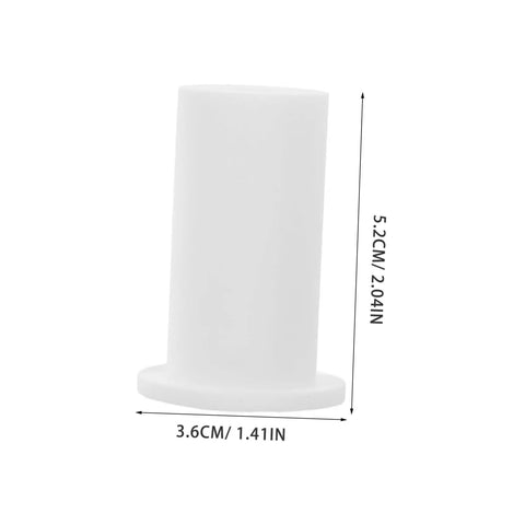 Awesome LIFKOME Silicone Wall Hole Plugs Cover Grommets For Cable Routing With Easy Install Antenna Protectors Keep Wiring Super Neat And Tidy Like A Pro. White silicone wall hole plug, 5.2cm x 3.6cm