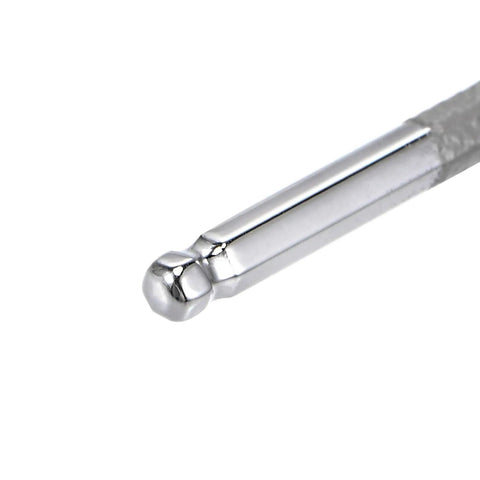 Close-up of Heavy Duty 4 Piece 1.5mm Ball End Hex Key Wrench Set, showing ball end tip made from S2 steel.