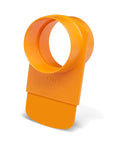 4-Inch Integrated Blast Gate Dust Collection Fitting With Clog-Resistant Anti-Gap Design and Tapered ABS Body on white background