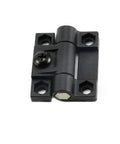 10 Pack Adjustable Torque Door Hinge 43mmx36mm Black Plastic With 4 Countersunk Holes Position Control For Doors Built Tough Durable Corrosion