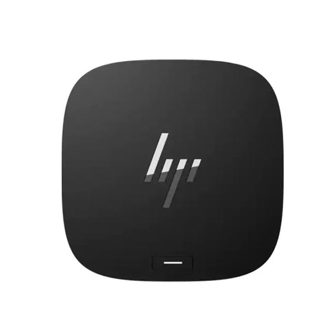 Thunderbolt G4 Dock Boss Level Bundle With 280W Power And 4K Video Output, compact black HP dock with logo