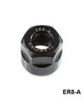 Built Like A Tank ER Collet Clamping Nut For Milling Cutters Heavy Duty Steel Tool Holder M10x0.75 thread close-up view.
