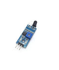Smart Car Robot Reflective Photoelectric IR Obstacle Avoidance Sensor Module 3 Pin Output for Arduino Raspberry Pi DIY Robots High Precision Front Obstacle Detection with Green Indicator, blue PCB module
