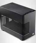NR200P V3 Mini ITX Case Dope Compact Build With Top Mount 280mm Radiator, Mesh Side Panel, vertical view