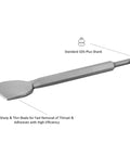 4 Inch Wide Tile And Thinset Scaling Chisel With SDS Plus Shank 11 Inch Long Thinset Scraper For Walls And Floors