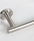 Close-up of Heavy Duty 30 Inch Stainless Steel Bath Towel Bar Wall Mounted Towel Rack Hanger Built Tough Brushed Nickel SUS304