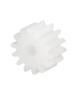 Plastic Gears Kit 20 Pieces 14 Teeth Model 142A Reduction Worm Gear Set For RC Cars And Robots, showing single gear front view.