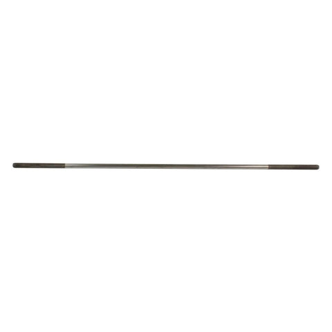 Top Shelf Heavy Duty Threaded Rod 5/8 Inch By 36 Inch For Custom HD Suspension Upgrades And U Bolt Fabrication Solid Mechanic Grade Carbon Steel Components Built Tough on white background.