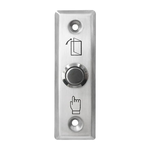 Exit button for Heavy Duty 600Lb Magnetic Door Lock Kit With RFID Keypad Remotes Exit Button ID Card Reader And 110 240VAC To 12VDC Power Supply