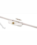 16-1/8 Inch Awning Operator Diecast And Steel White Replacement With Roto Crank For Outdoor Awnings, Heavy Duty Gear Set