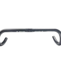 Ultra Light Aluminum Road Bike Drop Bar Bent Handlebar 6061 T6 For Fixed Gear And Road Bikes 25.4mm Clamp Black Matte Finish