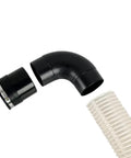 4 Inch Dust Collector Fitting Vacuum Tool Port Adapter For Shop Vac Includes 4 Inch Tool Ports And Steel Hose Clamp Durable ABS End Fits 4.15 Inch OD And 4 Inch ID Dust Collection Hoses Great For DIY Workshop Setup.