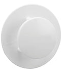 Thonlai Plastic Bathtub Drain Strainer Set of 6, Hair Stopper for All, round white strainer with built-in handle.
