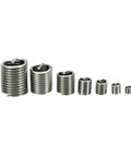 Thread Repair Insert Kit With 140 Pieces Stainless Steel Helicoil Style Rethreading Set DIY Friendly M3 Through M12 For Metal Hole Restoration And Quick Repairs, assorted inserts