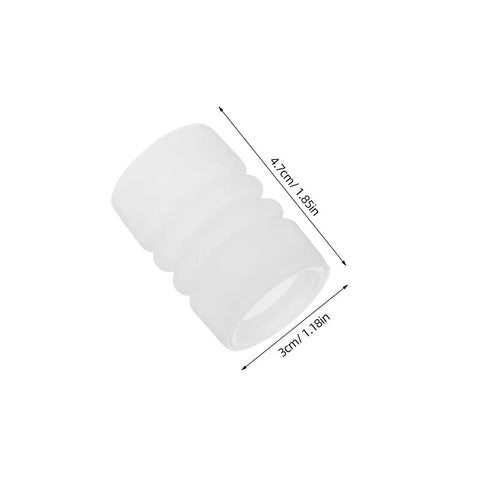 Silicone Sealing Gasket from Silicone Sealing Gasket Set With Wave Sleeves, 4 Piece Replacement Kit For Ice Cream Makers, Durable Leak Prevention