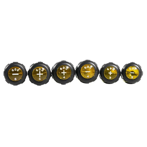 Magnetizer Demagnetizer Screwdriver Set, 7 Piece Kit With Magnetic Tips, 6 screwdriver tips with distinct markings