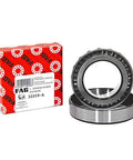 31307A Tapered Roller Bearing 35x80x21mm, durable steel construction, heavy duty for machinery and industrial gear, with packaging box