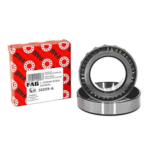 31307A Tapered Roller Bearing 35x80x21mm, durable steel construction, heavy duty for machinery and industrial gear, with packaging box