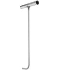 Heavy Duty Stainless Steel Manhole Cover Hook Lift Tool For Easy Grate Pulling And Door Lifting, Corrosion Resistant Utility Lifter, 15 Inch Reach
