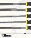 Set of 5 assorted metal files from 28 Piece 3D Printer Tools Kit With Storage Case for leveling and fine tuning