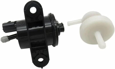 Fuel Pump With Filter For Ruckus And Metropolitan 50cc Scooters 2002 To 2016 Replacement Assembly Direct Fit Easy Install With Quality Tested Components 16710 Get 013, black and white components shown