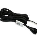 Hella Durable Replacement Power Cord Matching Part A10193 For Porter Cable Tools, heavy duty black straight cord.