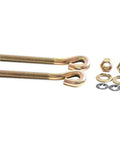 Heavy Duty Eye Bolt Kit Workhorse Five Eighths By Four And A Quarter Inch Replacement For Boss Snow Plows Includes Hardware And Replacement Bolts Compatibility With MSC05056 HDW01744 Replaces OEM References Durable Snow Plow Accessory, two eye bolts and hardware