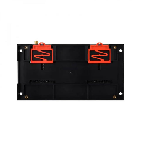 Back view of 8 Channel ESP32 S3 WiFi Relay Module With RS485 Isolation And Dual Core Processor 8 Digital Inputs And 8 Relay Outputs For DIY Smart Home Automation And Industrial Control Projects