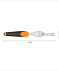 Ergo Weeder Tool For Weeding, Heavy Duty Gardening Hand Tool With Ergonomic Handle And Hanging Hole, Cast Aluminum Angled Head Delivers Precision Weeding