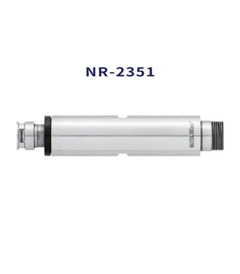 Kickass Precision 50000 Rpm Water Cooled Spindle Featuring A Rock Solid Split Architecture And Premium Angular Contact Bearings For Serious Cnc Routing And Heavy Duty Shop Jobs, sleek silver design with threaded end.