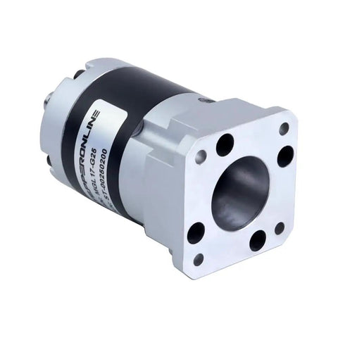 MGL Series Planetary Gearbox With 25 To 1 Gear Ratio And 45 Arc Minute Backlash For 5 Mm Shaft And Standard Nema 17 Stepper Motor