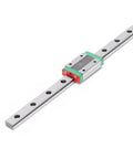 Premium High Precision Linear Guide Rail Kit With Mgn12h Bearing Steel Slider Blocks And 950mm Runner For Super Smooth CNC Motion And Zero Vibes, angled view