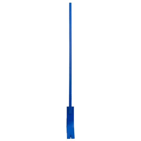 Flat Fulcrum Monster Pry Bar 56 Inch All Steel Construction Heavy Duty Crowbar For Concrete Demo And Form Removal Wrecking And Prying Jobs Made In USA Pro Grade Heavy Duty Tool For Pros, full view