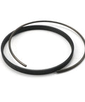 Hydraulic Log Splitter Cylinder Rebuild Seal Kit For 5.0 Bore And 2.0 Rod Cylinder Speeco Style Repair Kit with black rubber seals