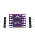 Front view of Two Pack Digital 3D Hall Effect Sensor For Precise Linear Displacement And Angle Rotation, includes MLX90393 sensor.