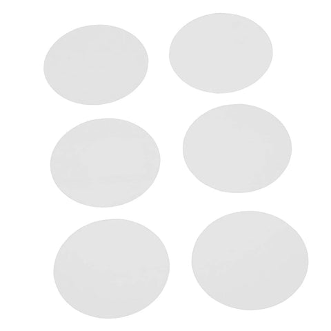 Clear Circle Mylar Protective Sheets For Badges Pins And Fridge Magnets Round Protector Film