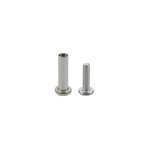 Two M4x16mm Stainless Steel Barrel Nut Bolts And Binding Screws With Hex Key Tool Set Heavy Duty Fasteners.