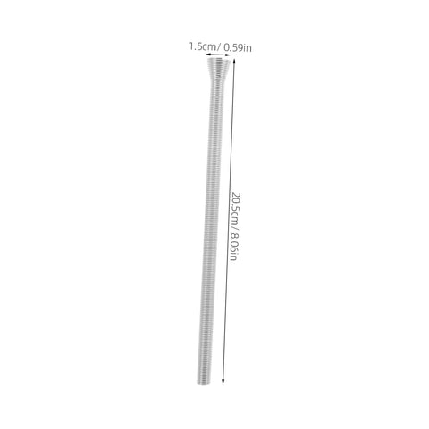 Super Duper Spring Tubing Bender Kit Two Pack Essential Hand Tool For Plumbing And Electrical Work Easy To Use Benders with measurements.