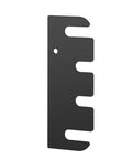 Stainless Steel Hinge Repair Shims Kit For Quick Door Alignment With Nonslip Metal Spacers 10 Pack, close-up view of single shim.