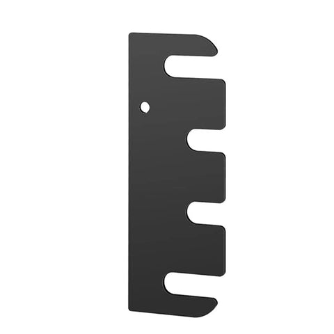 Stainless Steel Hinge Repair Shims Kit For Quick Door Alignment With Nonslip Metal Spacers 10 Pack, close-up view of single shim.