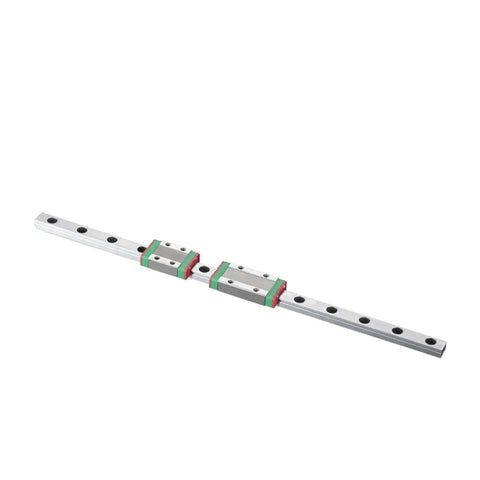 Ultra Precise Miniature Mgn7C Linear Guide Rail Kit With 2 Smooth Slide Blocks For Smooth R8 CNC Builds And High End DIY Machine Projects, aluminum rail