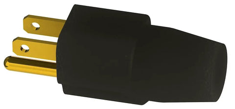 Universal Fit Neutral Ground Bonding Plug For Electrical Panels And Receptacles Durable Multi Color Connector Black and Gold Close-up