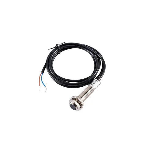 High Precision M12 Laser Photoelectric Switch Sensor, Normally Open B NPN O, Red Light, Semi Waterproof DC 20 Meter Range, Collimator Laser Sensor Built Tough for Rain and Dust