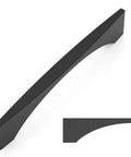 Matte Black Cabinet Pulls 5 Inch Center To Center 128MM 10 Pack Durable Kitchen Cupboard Handles For Cabinets And Drawers Easy Install Modern Hardware With Smooth Operation And Timeless Matte Finish ZH0085