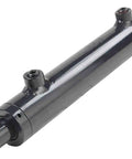 Double Acting Hydraulic Cylinder With 2 Inch Tube And 1.2 Inch Chrome Rod, 6 Inch Stroke, Beefy Heavy Duty Industrial Grade Performance, Precision Machined Components And Robust Seals For Demanding Applications, black double-acting cylinder