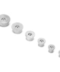 Pro Grade Dowel Pin Center Drill Set For Woodworking, Stainless Steel 4mm To 12mm Dowel Markers With External Marking Points