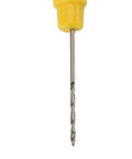 Dual End Fishing Bait Needle Tool With Protective Covers Stainless Steel Needle And Threading Tip Compact Pen Size Rigging Tool For Freshwater And Saltwater Angling Green Finish, yellow-capped needle end